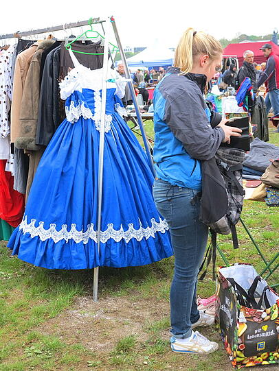 So war der Flohmarkt auf der Theresienwiese.
