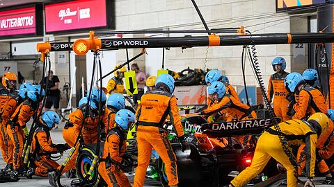 McLarens Fahrer Lando Norris (Bild) und Oscar Piastri erlebten in Katar erneut ein starkes Wochenende.