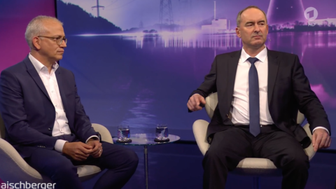 Schenkten sich gegenseitig nichts: Tarek Al-Wazir (Grüne) und Hubert Aiwanger (Freie Wähler)