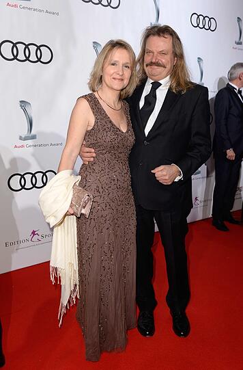 Leslie Mandoki mit Ehefrau Eva