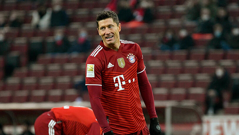 Der Vertrag von Robert Lewandowski beim FC Bayern läuft bis 2023.
