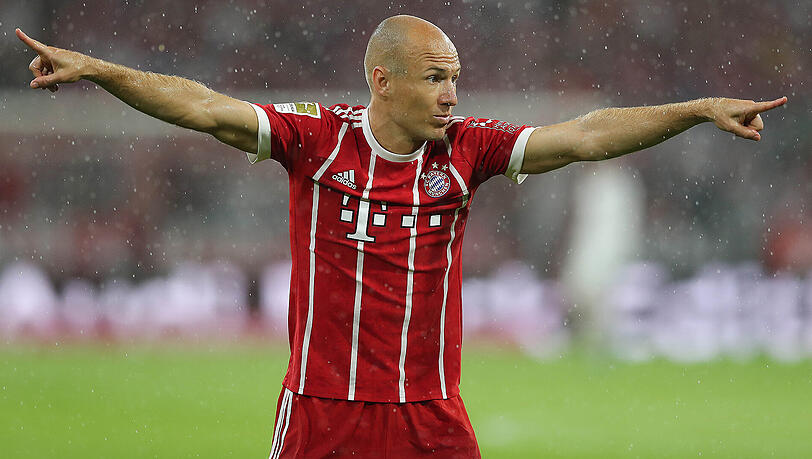 Arjen Robben wurde beim 3:1 des FC Bayern gegen Bayer Leverkusen in der 61. Muinute eingewechselt. Arjen Robben wurde beim 3:1 des FC Bayern gegen Bayer Leverkusen in der 61. Muinute eingewechselt.