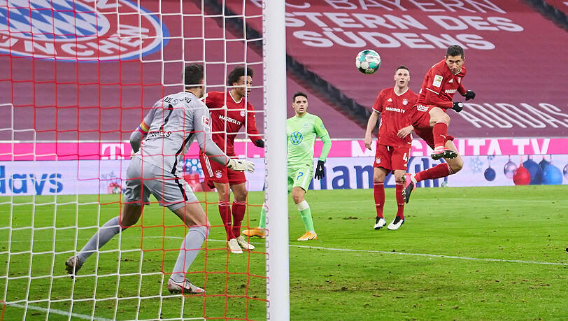 Robert Lewandowski drehte die Partie für die Bayern.
