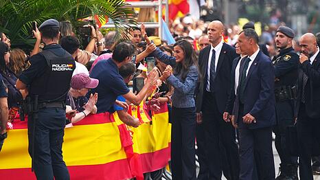 Mit dem Besuch setzen K&ouml;nig Felipe und K&ouml;nigin Letizia ein politisches Signal.