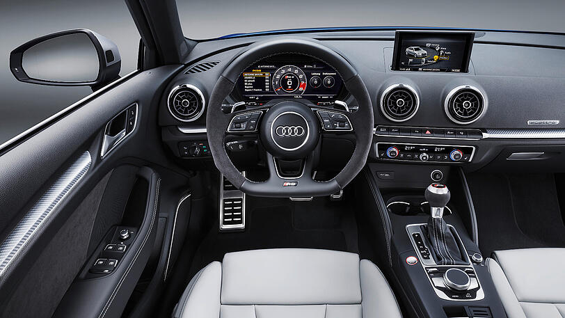 Sportliche Note: Das digitale Cockpit mit speziellem RS-Screen kostet Aufpreis.