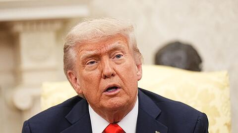 US-Präsident Donald Trump löst mit Zollstreitigkeiten politische Konflikte aus. (Archivbild) US-Präsident Donald Trump löst mit Zollstreitigkeiten politische Konflikte aus. (Archivbild)