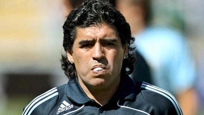 Stinksauer: Argentiniens National-Coach Diego Maradona. Stinksauer: Argentiniens National-Coach Diego Maradona.