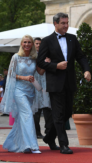 Markus Söder und seine Frau Karin.