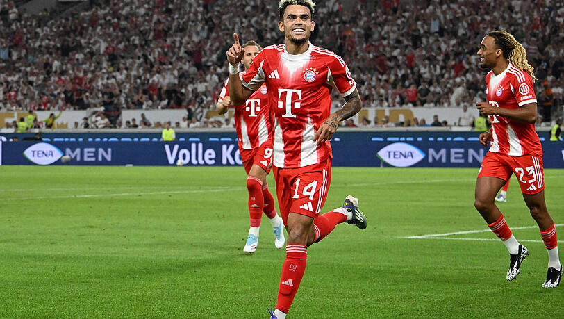 Luis Díaz kam im Sommer vom FC Liverpool zu den Bayern. Luis Díaz kam im Sommer vom FC Liverpool zu den Bayern.