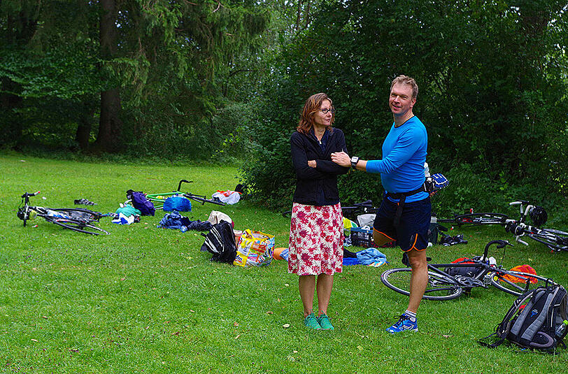 Der Bayerische Eisenmann 2015: Ein rundum gelungener Triathlon am stürmischen Starnberger See.