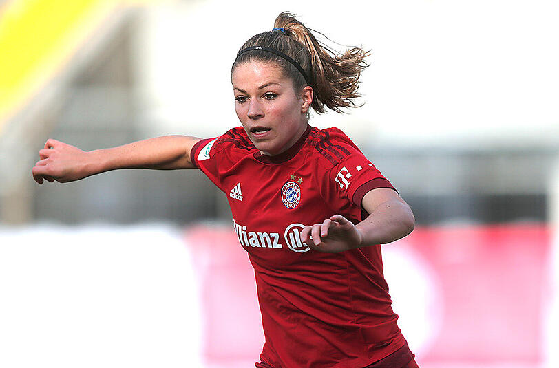 Traf in Edinburgh doppelt: Melanie Leupolz.