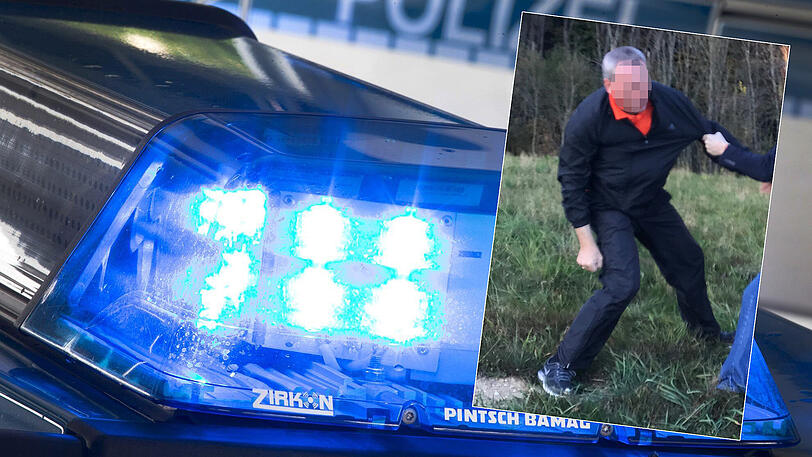 Die Polizei sucht nun mit einem Fahndungsfoto nach dem Mann, der im vergangenen Jahr zwei Hundebesitzer attackiert hat.