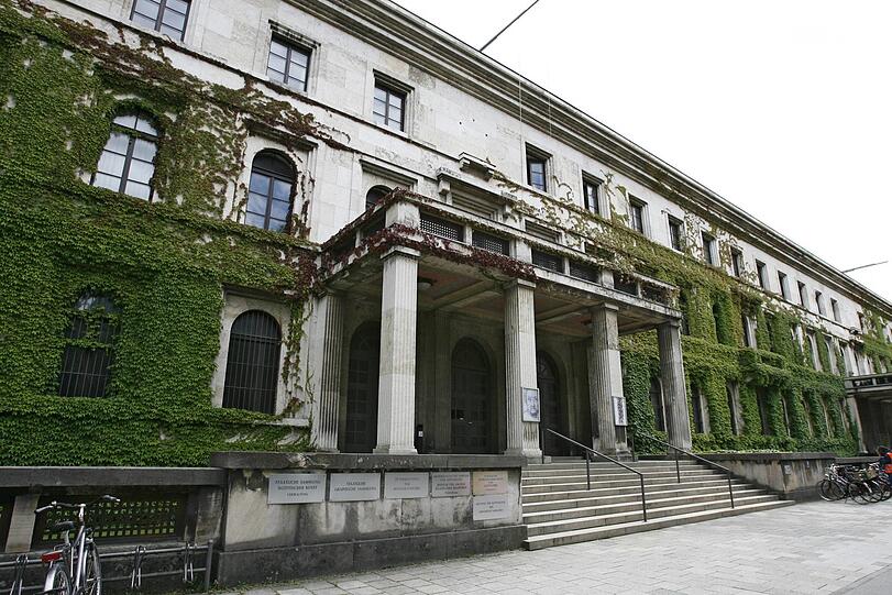 Das Zentralinstitut für Kunstgeschichte hinterm Königsplatz.