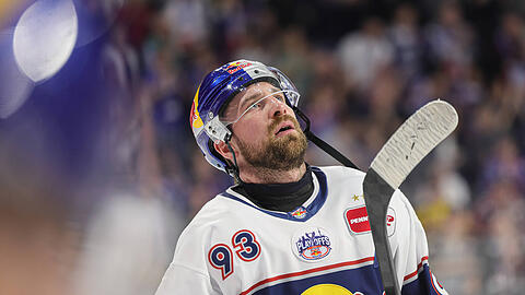 Immer wieder Mannheim: Maximilian Kastner und der EHC scheitern mal wieder an den Adlern.