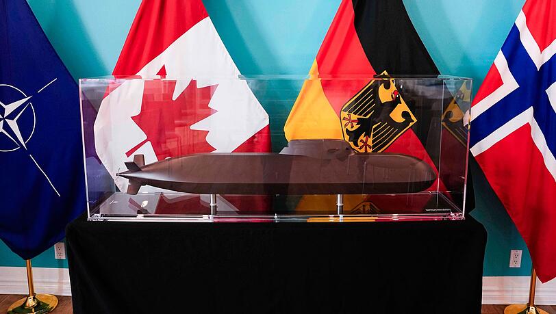 Der Kieler Marineschiffbauer TKMS baut zwei Dutzend U-Boote für Deutschland, Norwegen und Kanada. Der Kieler Marineschiffbauer TKMS baut zwei Dutzend U-Boote für Deutschland, Norwegen und Kanada.