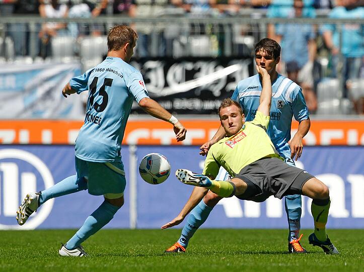 Die Bilder vom Spiel 1860 München gegen Erzgebirge Aue vom 4. Spieltag