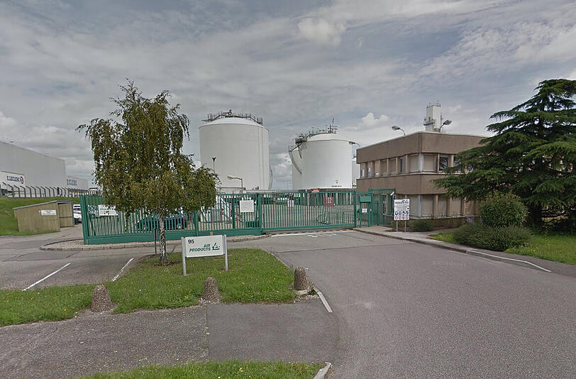 Die Gas-Fabrik Air Products wurde Ziel eines islamistischen Anschlags.