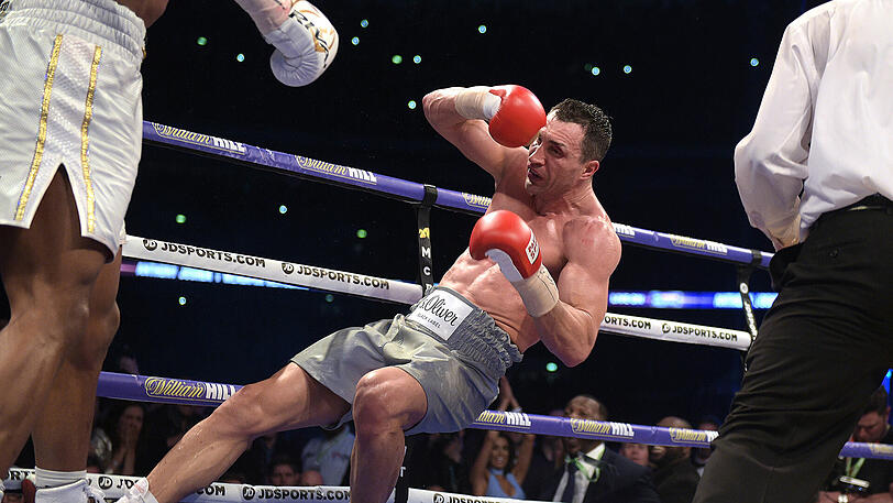 Klitschko verliert gegen Joshua. Die Bilder vom Boxkampf des Jahres.