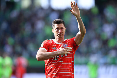 Robert Lewandowski könnte in Wolfsburg sein letztes Spiel für den FC Bayern gemacht haben. Robert Lewandowski könnte in Wolfsburg sein letztes Spiel für den FC Bayern gemacht haben.