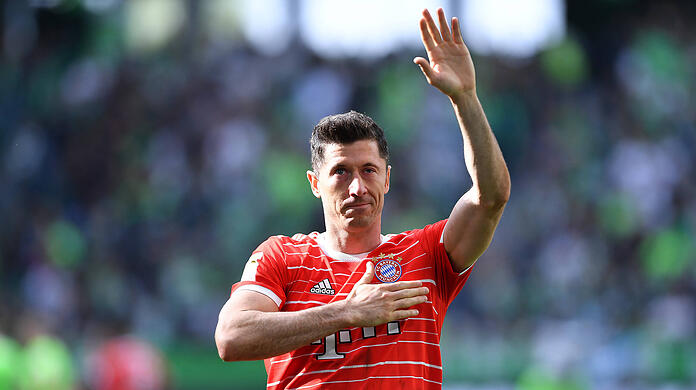 Robert Lewandowski könnte in Wolfsburg sein letztes Spiel für den FC Bayern gemacht haben.