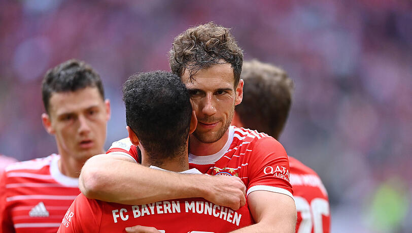 Beim 6:0 gegen Schalke am 32. Spieltag erzielte Noussair Mazraoui sein erstes Bundesligator. Beim 6:0 gegen Schalke am 32. Spieltag erzielte Noussair Mazraoui sein erstes Bundesligator.