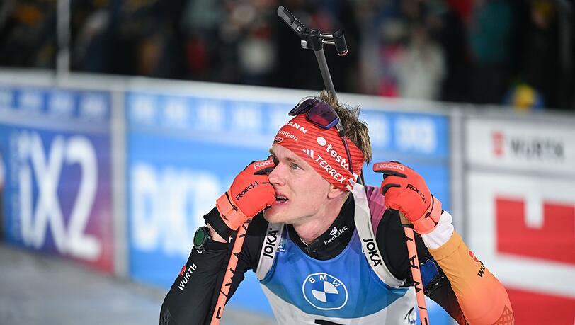 Kam über zehn Kilometer in Nove Mesto nur auf Rang 13: Benedikt Doll im Ziel.