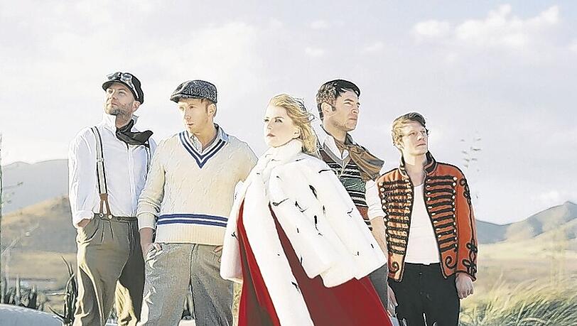 Die deutsche Pop-Königin und ihre Vasallen: Klee spielen in München. Die deutsche Pop-Königin und ihre Vasallen: Klee spielen in München.
