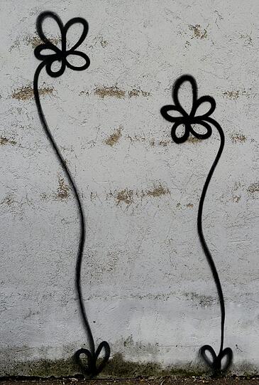 Die sogenannte Augsburg-Blume: Ein Graffiti-Künstler wurde jetzt wegen Sachbeschädigung verurteilt