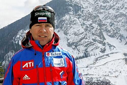 Trainer der russischen Skispringer: Wolfgang Steiert.