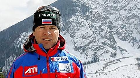 Trainer der russischen Skispringer: Wolfgang Steiert.