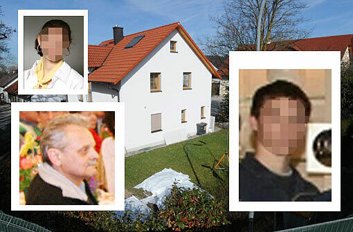 Anfang April: Im beschaulichen Notzing bei Erding wird ein Ehepaar mutmaßlich vom 21-jährigen Ex-Freund ihrer Tochter getötet. Erst ersticht der mutmaßliche Täter den Vater, dann wartet er zwei Stunden auf die Mutter. Die 17-jährige Ex-Freundin soll ihm beim beseitigen der Leichen ihrer Eltern geholfen haben. Auf dem Foto sind die beiden mutmaßliche Täter und der Vater des Mädchens zu sehen.