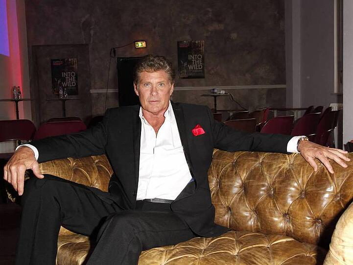 David Hasselhoff in seiner aktuellen Inkarnation: Hier bei der Media Convention in Berlin