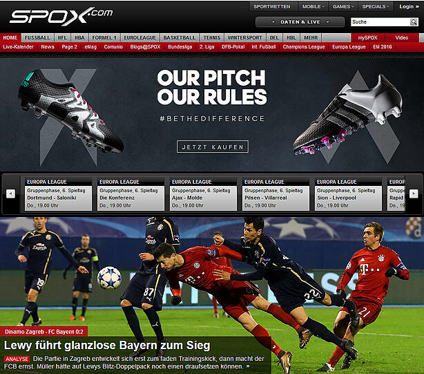 Spox.com glanzlose Bayern