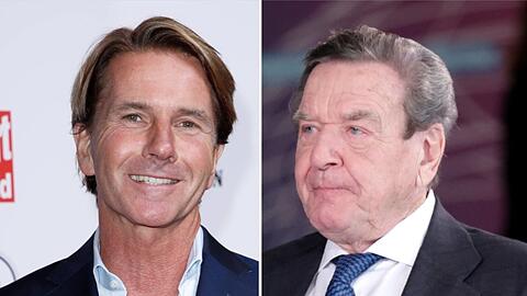 Béla Anda (li.) war unter Gerhard Schröder Regierungssprecher.