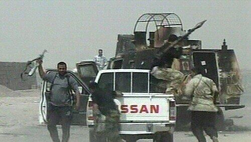 Bewaffnete Milizen in Basra Bewaffnete Milizen in Basra