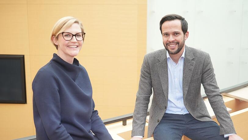 Im Gespräch mit AZ-Redakteurin Heidi Geyer. Im Gespräch mit AZ-Redakteurin Heidi Geyer.
