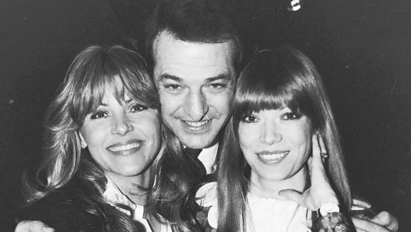 Mann der Hits: Siegel zwischen Lena Valaitis und Katja Ebstein (r.) 1981 in München. Mann der Hits: Siegel zwischen Lena Valaitis und Katja Ebstein (r.) 1981 in München.