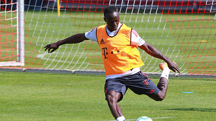 Sadio Mané im Training an der Säbener Straße. (Archivbild)