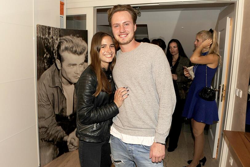 Lucia Strunz mit ihrem Freund Gabriel.
