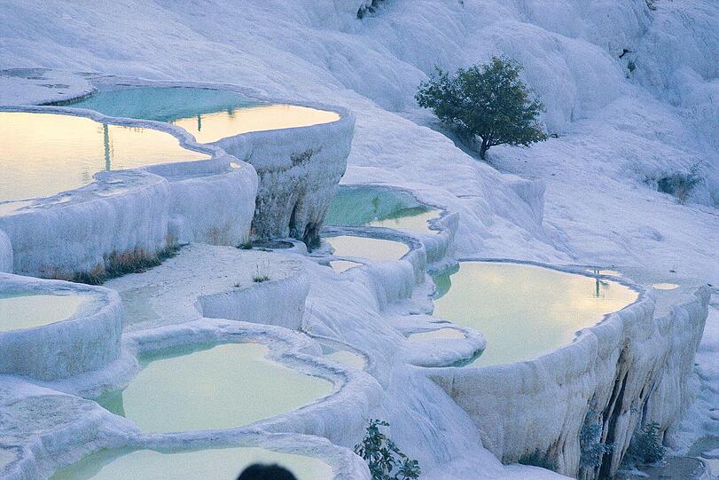 Kalksteinterrassen bei Pamukkale