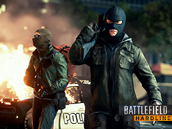 In "Battlefield: Hardline" treten erstmals Gangster gegen die Polizei an