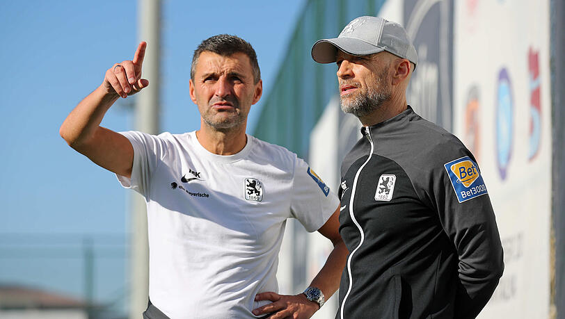 Welcher Knatsch? Die Unstimmigkeiten in Sachen Holzhauser-Transfer zwischen Günther Gorenzel und Michael Köllner (l.) gab es laut Letzterem nie.