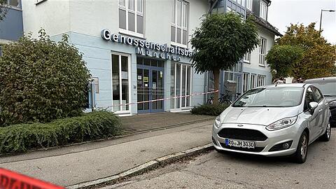 Die Genossenschaftsbank am Rüttenauplatz in Obermenzing.
