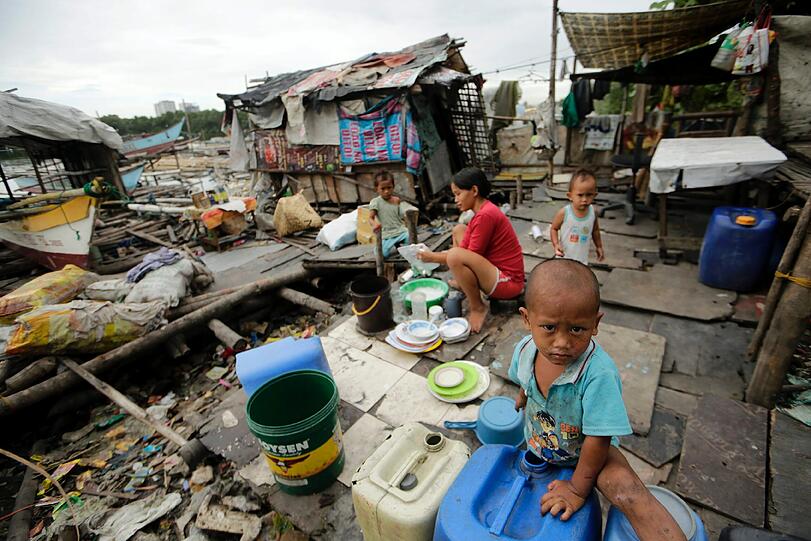 Taifun "Hagupit" wütet auf den Philippinen.