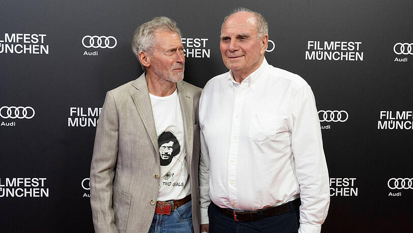 Uli Hoeneß und Paul Breitner bei der Premiere der Serie "Gute Freunde: Der Aufstieg des FC Bayern". Uli Hoeneß und Paul Breitner bei der Premiere der Serie "Gute Freunde: Der Aufstieg des FC Bayern".