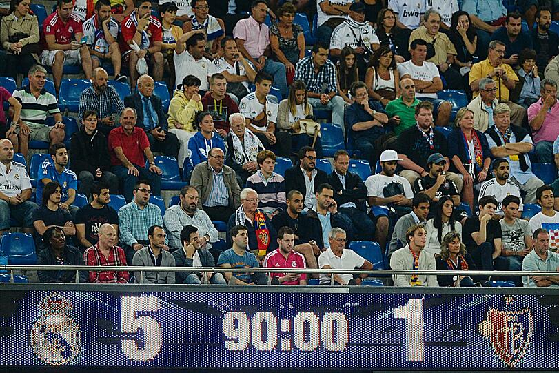 Real Madrid fegt den FC Basel weg.