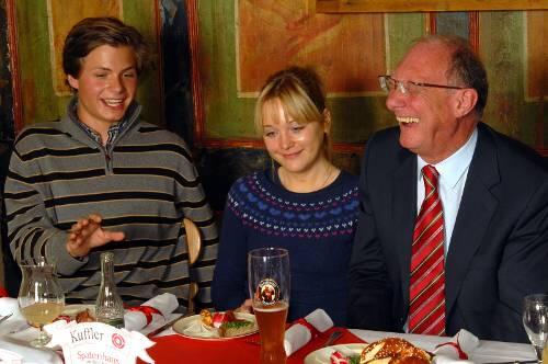 Im Gespräch mit AZ-Lesern Daniel Küstner und Linda Sauer: SPD-Kandidat Franz Maget