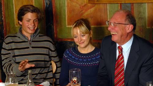Im Gespräch mit AZ-Lesern Daniel Küstner und Linda Sauer: SPD-Kandidat Franz Maget Im Gespräch mit AZ-Lesern Daniel Küstner und Linda Sauer: SPD-Kandidat Franz Maget