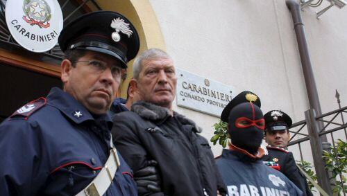 Lo Presti kurz nach seiner Verhaftung