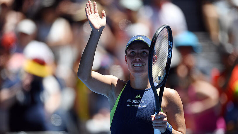 Angelique Kerber setzte ihre Siegesserie fort.